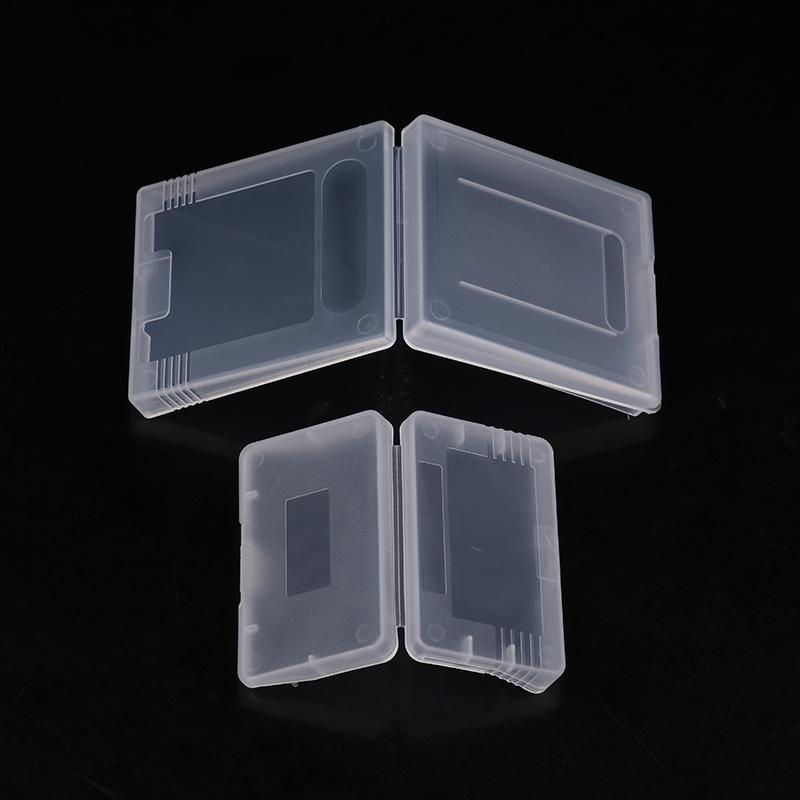 5 шт. Прозрачный кейс для игрового картриджа для Gameboy Advance Gba Gbc Пластиковая пылезащитная коробка-крышка для Gameboy Color Pocket