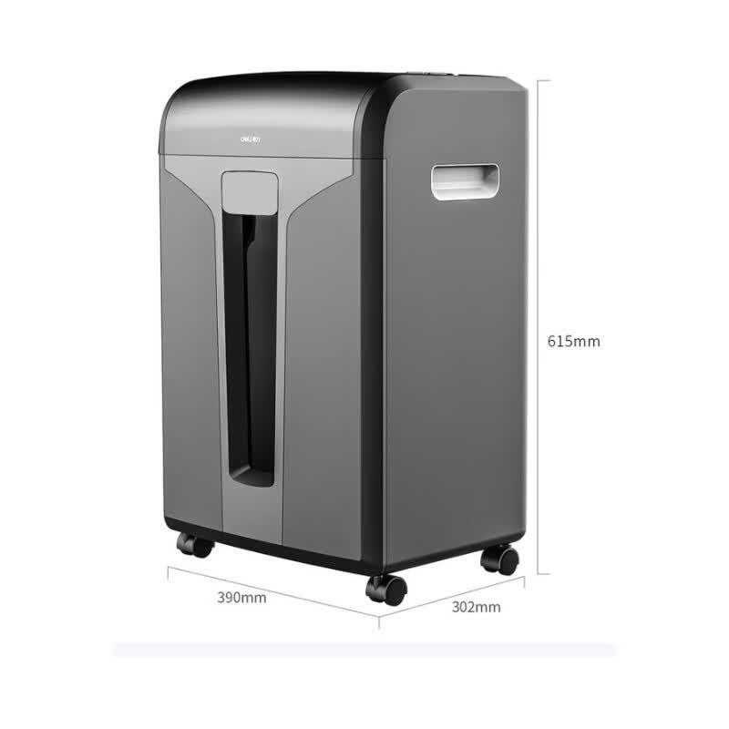 Deli 34250 High-Security Commercial Paper Shredder CN plug (adapter included)