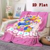 Popples 2D Flat Pattern Flannel Blanket High quality All Seasons Warmth and Comfort Perfect for Christmas Gifts.PMT0914183