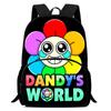 Сумка Dandy'S World Высококачественная Печать Повседневный Межграничный Легкий Рюкзак