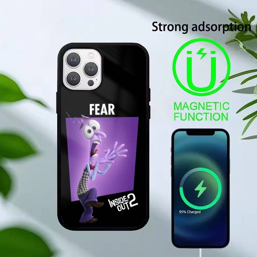 Adventure Anime Inside Out Phone Case For iPhone 17,16,15,14,13,Pro,Max,Plus,Magnetic For Magsafe Wireless Charging