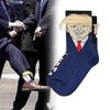 Socks Christmas President Donald Trump Novelty Sock Hair Gift For Him Dad Funny
