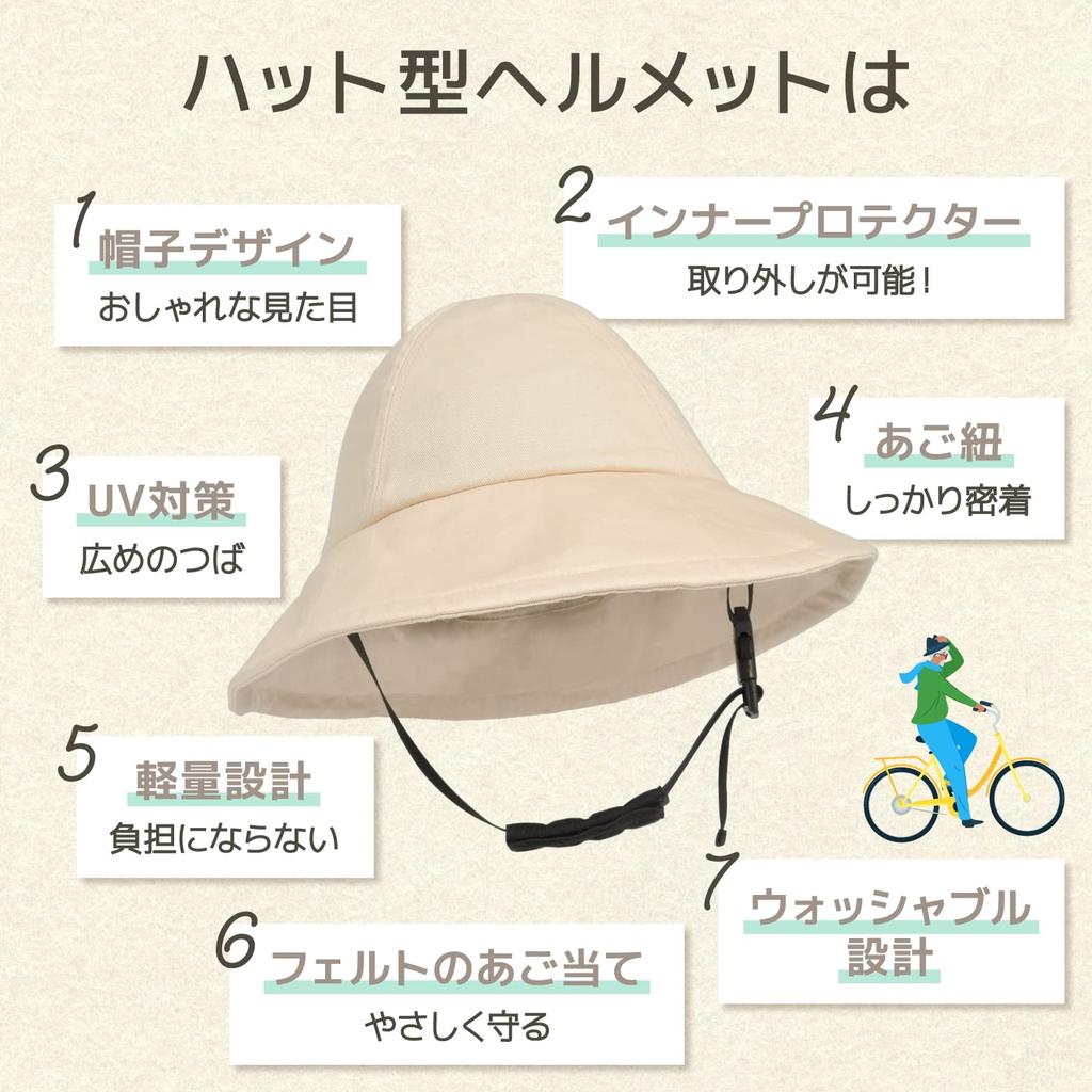 XI LE Bicycle Hat UV Sun Perfect for Commuting Helmet, Style, Lightweight, Stylish, UPF50+ Protection, Protection, Cute, Breathable, 100% Cotton,