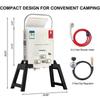 2025 New Portable Outdoor Gas Water Heater for Camping