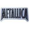 Metallica Нашивка с вплетенным логотипом, термопереводная