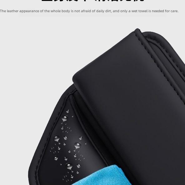 Кожаный ящик для хранения сидений автомобиля Gap: Универсальная автомобильная сумка для хранения вещей в автомобиле.