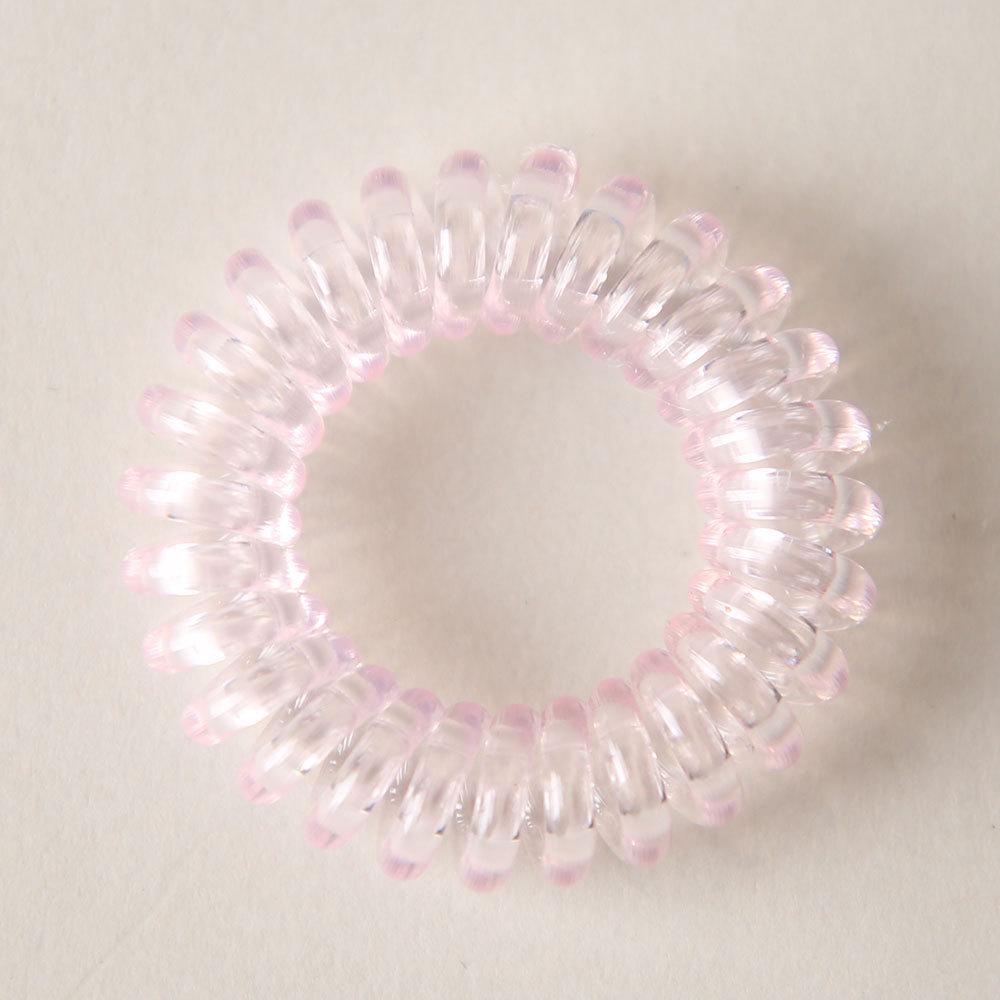 Korean Style Elastic Hair Bands: 40 Transparent Colors, Soft & Seamless Hair Accessories