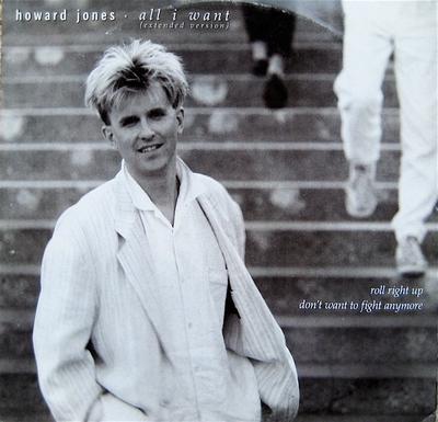 12-дюймовая пластинка HOWARD JONES - All I Want (Расширенная версия) / Рулон HOW10T WEA 1986 UK Танцевальная и электронная музыка Б/у
