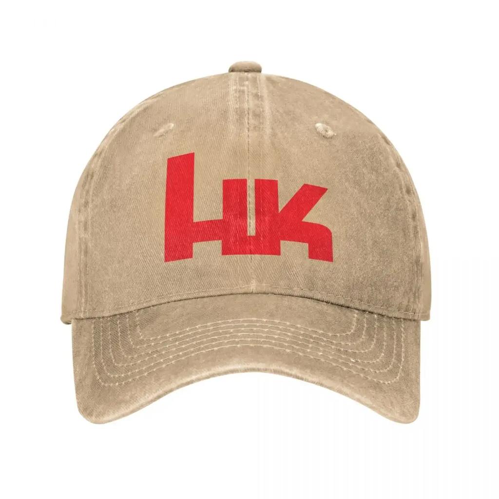 Бейсболка Heckler And Koch No Compromise, состаренная, с эффектом потертости, с застежкой-молнией, унисекс, для активного отдыха, всесезонная, регулируемая посадка, кепка