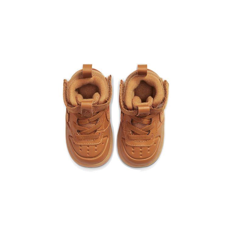 Nike Ботинки средней высоты Mid 2 Support, скейтбордические кроссовки средней высоты, пшеничные детские ботинки BQ5445-700