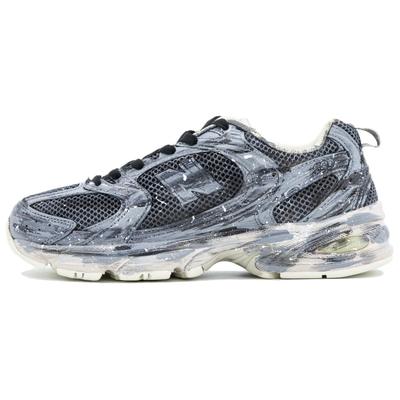 NB 530 Сетчатые, Искусственная Кожа Скользкие Устойчивые к Истиранию Низкие Повседневные Беговые Кроссовки Унисекс MR530AA1(D)(Команда919-1)