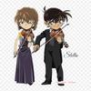 Детектив Конан Ai E Conan Ai Haibara Conan Edogawa, железные нашивки для DIY, теплопередача, одежда, футболка, термонаклейки, украшение, печать