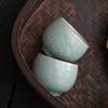 Ru Kiln Ice Flower Glaze Zen Gongfu Tea Cup Set