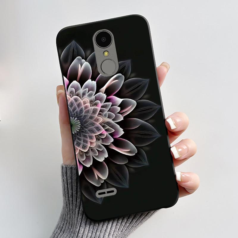 Чехол для LG K4 2017 X230/LG K8 2017 X300 Тонкий Чехол Эстетичный Роскошный Милый Крутой Мальчики Девочки Черный Матовый Мягкий Силикон Задняя Крышка