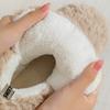 Fashion Comwarm Fur Slippers For Women Winter 2024 New Warm Cozy Furry Boots For Home Indoor Cute Soft Sole Plush Slides For Cotton Shoe