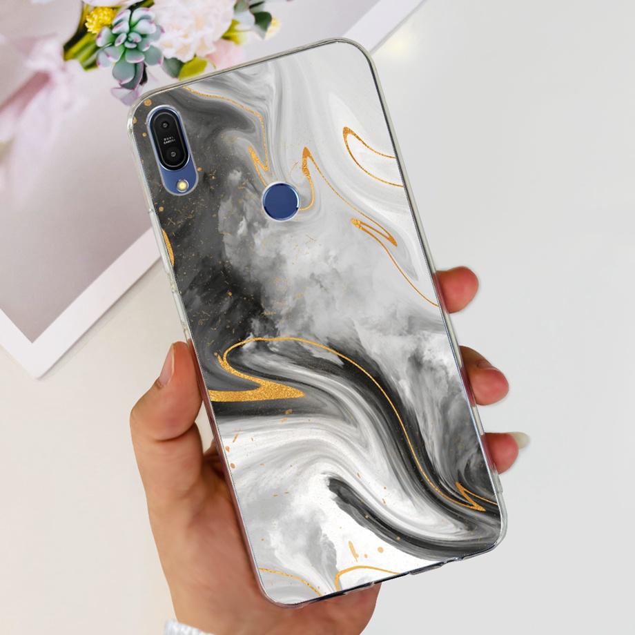 For Asus Zenfone Max Pro (M1) ZB601KL/ZB602K X00TD Back Cover Case Soft Clear Silicone Shockproof Protection Funda Coque