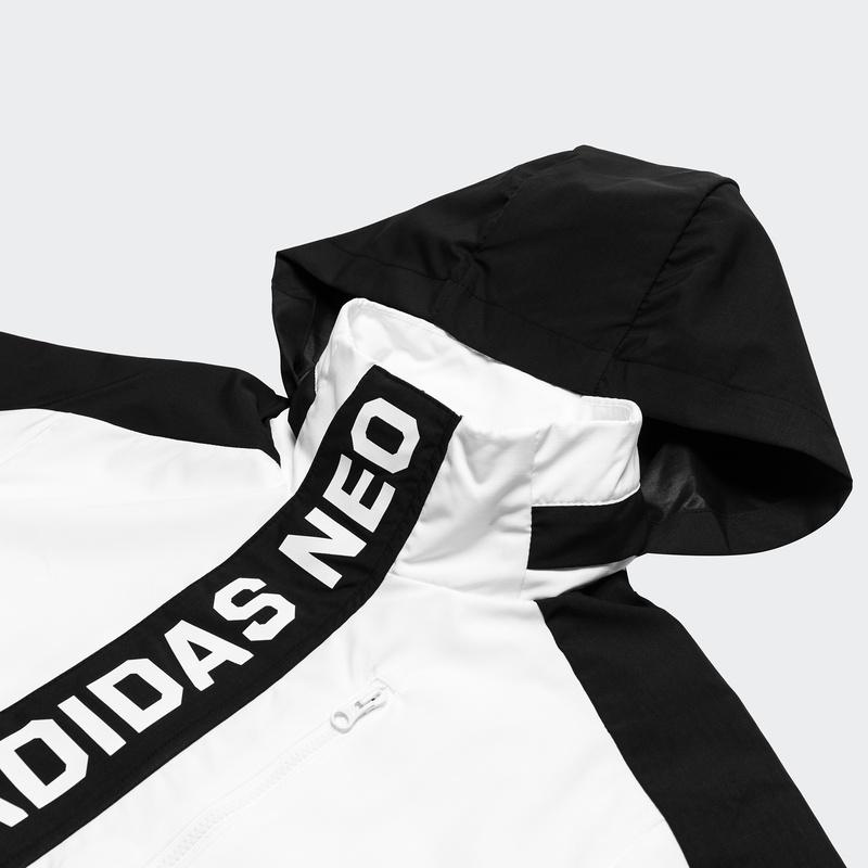adidas Нео повседневная спортивная куртка с капюшоном Мужские куртки белые GL7188