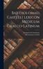 Книга Bartholomaei Castelli Lexicon Medicum Graeco-latinum