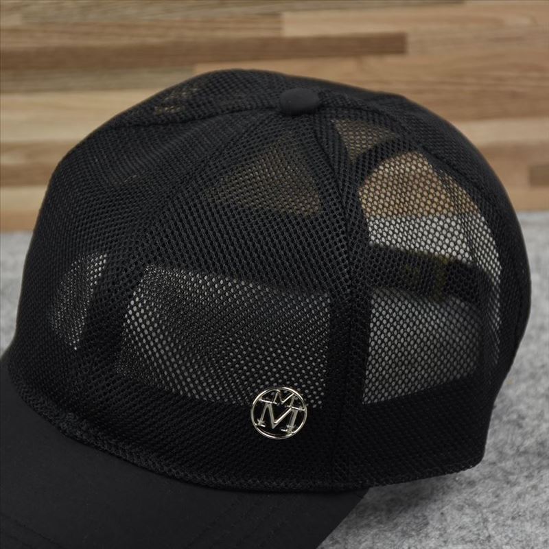 Double M standard full network baseball cap summer travel sunscreen visor breathable fashion shopping trend net hat millinery tide