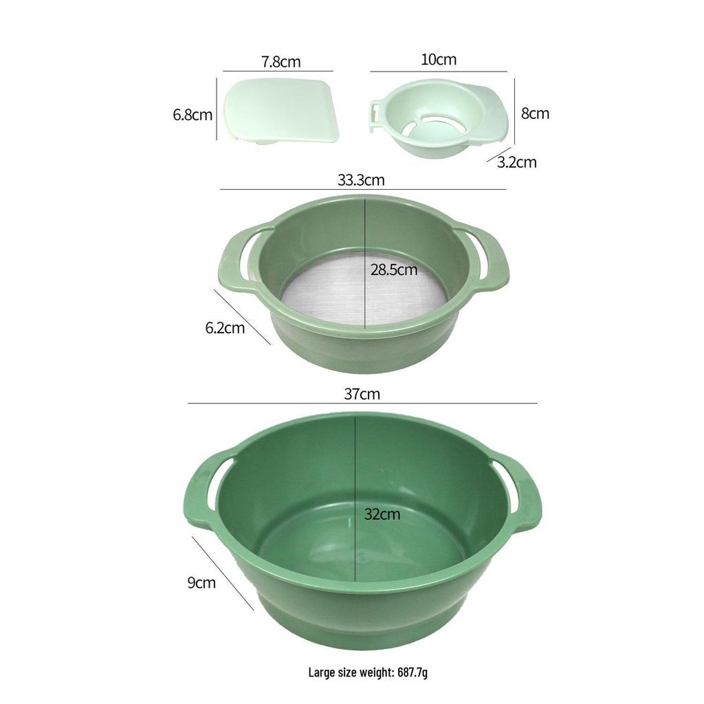 Creative Multifunctional Baking Tool Set: Flour Sifter, Scraper, Egg White Separator