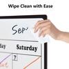 Магнитная доска-календарь на холодильник с стираемым маркером, стираемая многоразовая наклейка на холодильник, еженедельник-планировщик, магнит для кухни
