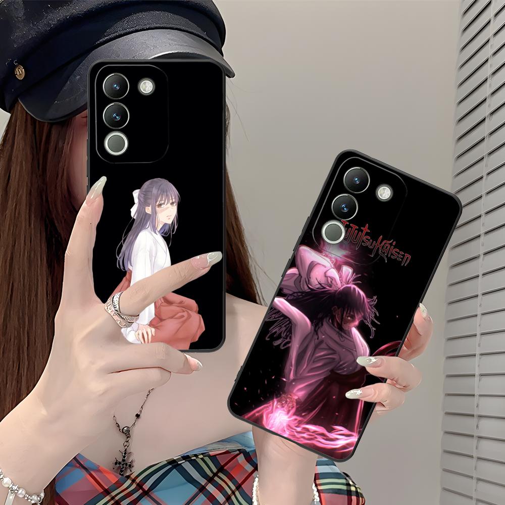 JJK Utahime Iori Матовый ТПУ чехол для мобильного телефона VIVO Y77 76 75 74 73 72 58 56 55 51 50 38 36 Y19 Y18 Y03 Y01 5G Цветная обложка