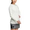adidas FW22 Однотонный кашемировый свитер с логотипом и этикеткой, женский свитер белого цвета HG1677