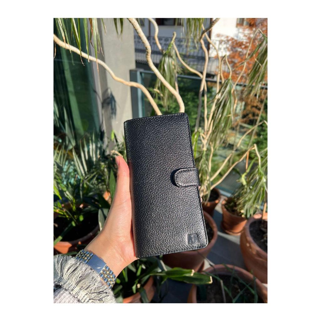 Кошелек унисекс из натуральной кожи Twist 2323 с отделением для телефона