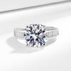 Кольцо с бриллиантом в пять карат с высоким содержанием углерода для женских трансграничных европейских и американских многослойных колец