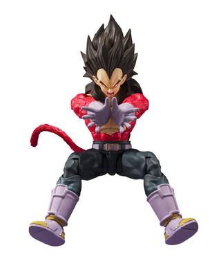 TAMASHII NATIONS Dragon Ball GT Супер Сайян 4 Вегета 130 мм раскрашенная подвижная фигурка BAS63911 S.H.Figuarts ок.. АБС и ПВХ