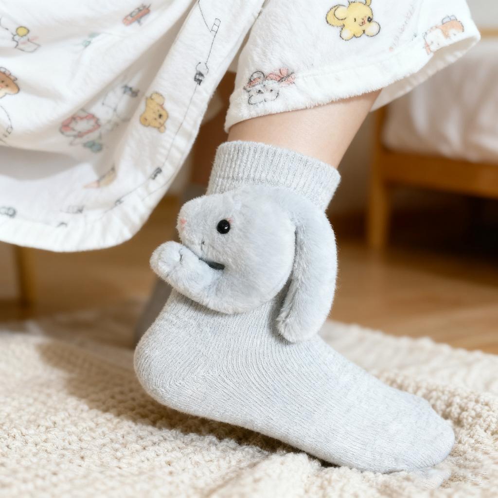 Носки Мужские И Женские Длинные Хлопковые Носки Рождественские Вязаные Напольные Носки Теплые Носки