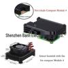 Raspberry Pi CM4 Алюминиевый радиатор пассивного охлаждения с отверстием для антенны