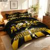 Custom Borussia Dortmund Bedding Quilt Set Quilt Cover Pillowcase Home Decoration Birthday Gift (1 * duvet cover + 2 * pillowcase, without core)
