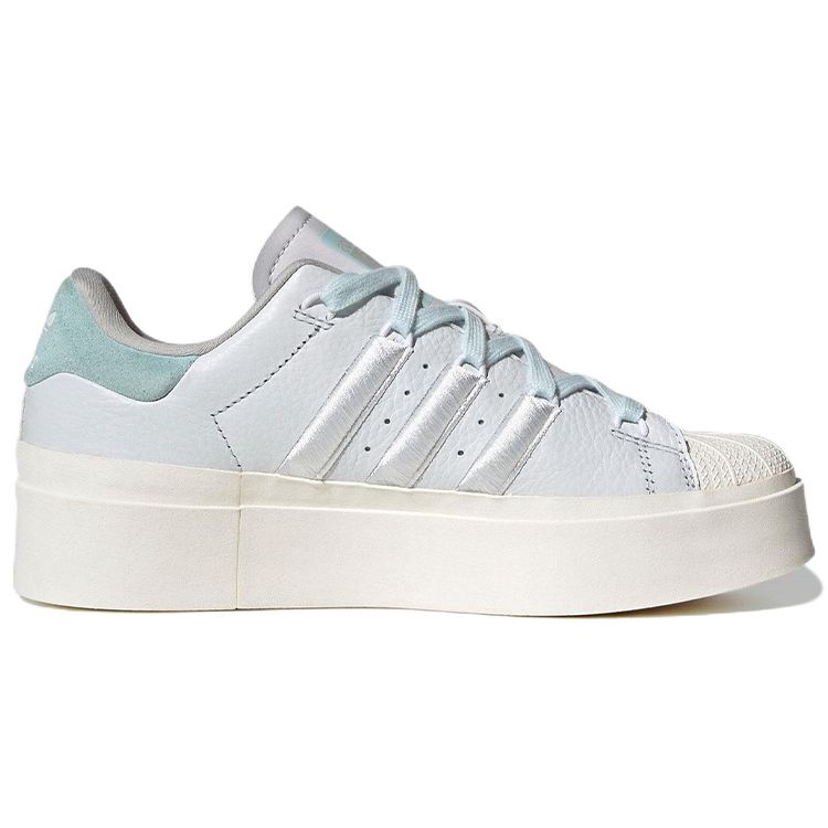 adidas Superstar Bonega Белые Почти Синие Женские Кроссовки Кристально-Белые Облако-Белые GX4352