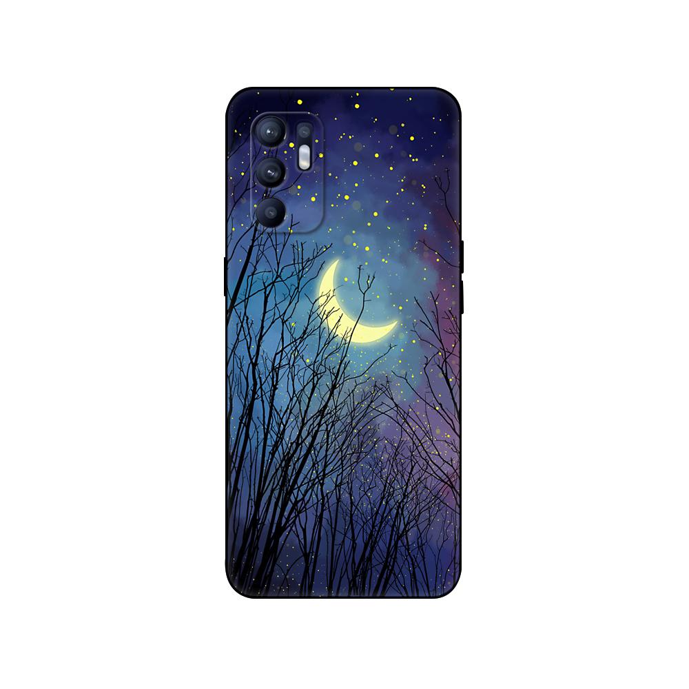 Силиконовый чехол для OPPO Reno6 4G, чехол для телефона Oppo Reno6 5G, чехол для телефона OPPO Reno6 4G, бампер CPH2235 CPH2251, черный чехол из ТПУ