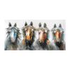 Modern Galloping Horses Landscape Canvas Painting Posters and Prints Wall Art Picture for Living Office Room Bedroom Home Decorating
