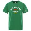 Jeet Kune Do Martial Artist Wing Chun Unisexs Solid Color Sport Zipper Athletic Social Shirts for Unisex Office Slim Fit T shirt