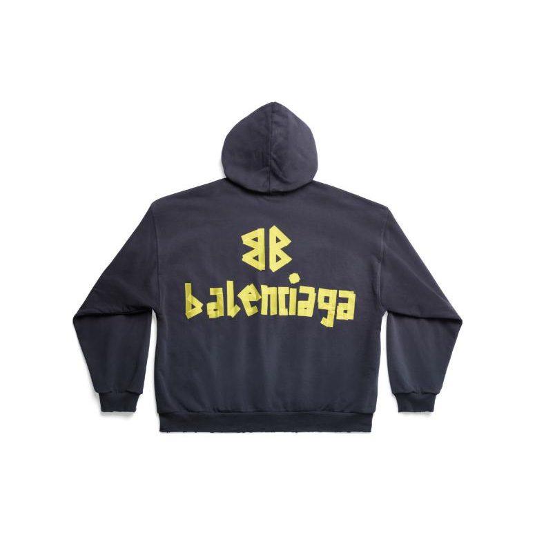 Balenciaga Худи с порванным карманом 744441TOVB14140