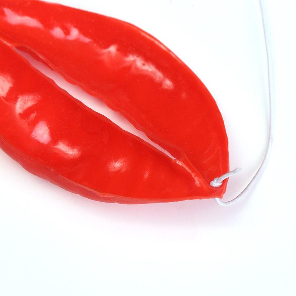 Funny Lips Props Thick Big Mouth Sausage Mouth Decor Creative Big Lips Prank Toys April Fool's Day