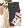 Clear For Samsung J7 Pro J730G Cover For Samsung Galaxy J7 2017 Case J730F Cute Cat Fashion Butterfly Funny Painted Casing