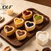 Detachable Pastry Cutter Double-Headed Mooncake Mold, Sunflower Pattern Reusable ABS Hand-Press Easy Baking Tools for Pastries Cleaning Kitchen
