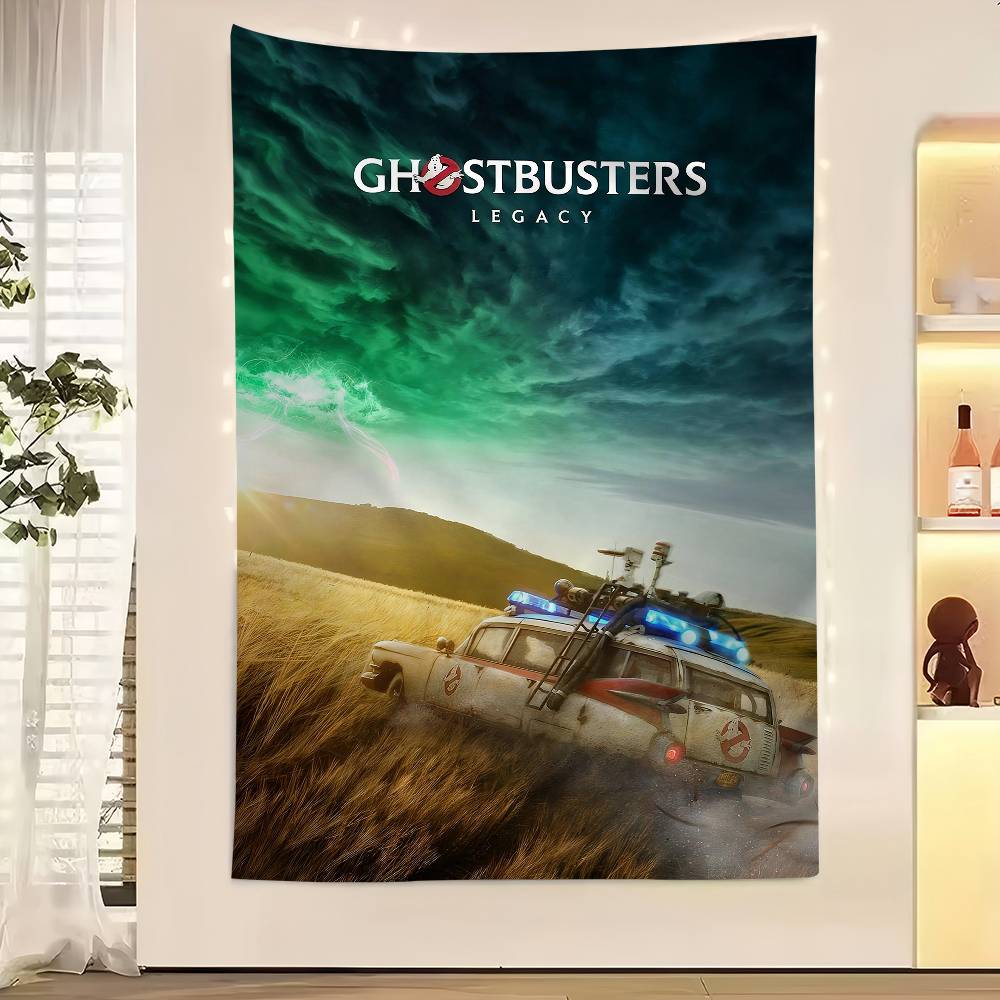 Retro CClassic GGhostbusters Hanging Bohemian Tapestry Bohemian Wall Tapestries Mandala Kawaii Room Decor