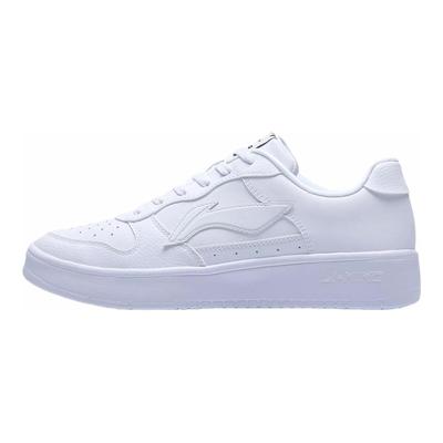 Li Ning Плывущая лодка Ласточка Чернильница Износостойкие Нескользящие Низкие Кеды для скейтборда Женские Белый AGCS420-6(TeamM--BOX)