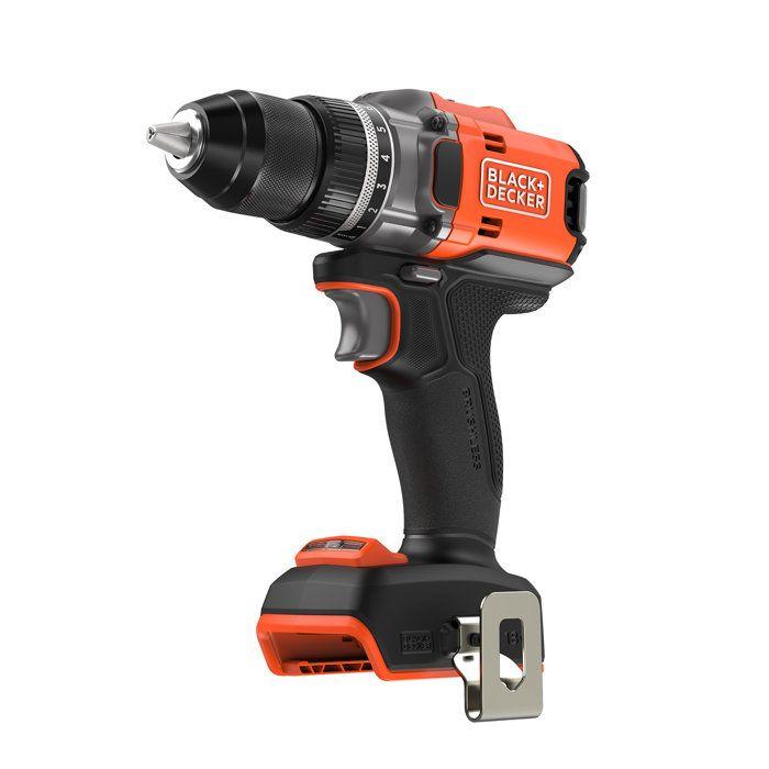 Perceuse visseuse sans fil 18V - BLACK&DECKER - BLD682XN-XJ - Sans batterie ni chargeur