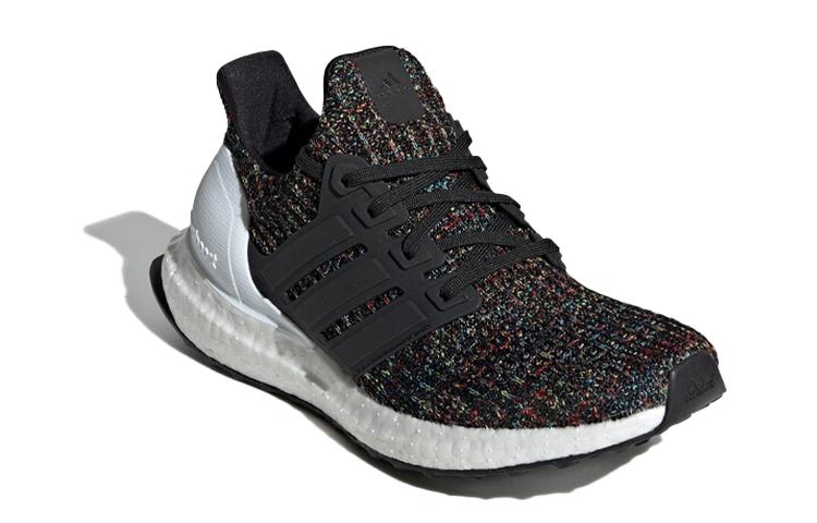 adidas УЛЬТРА Дышащие и износостойкие Низкие детские кроссовки для бега Черно-белые Подростковые F34719