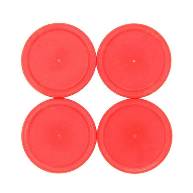 8pcs/set Home Standard Plastic Air Hockey Pushers And Pucks Replacement For Game Tables Goalies Accessories