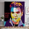 Шторы для кухни Elvis для гостиной, занавески для домашнего интерьера, 2 шт., тюль для спальни, перегородки, затемняющие шторы для детей