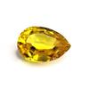 Stunning Yellow Color Sapphire Natural Pear Cut 6-8 Ct Certified Loose Gemstone