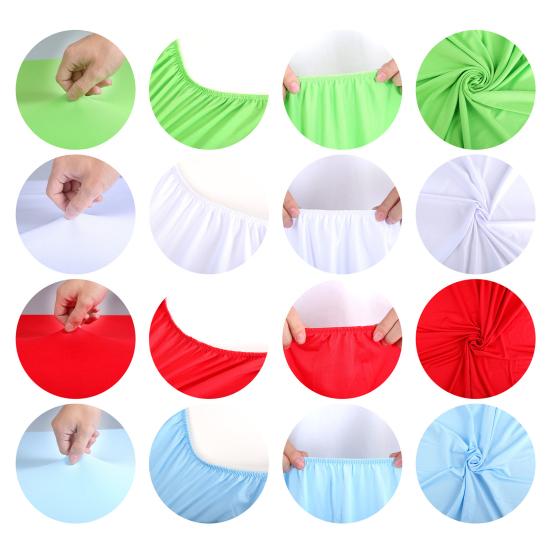 4/6/8 футов Эластичная скатерть Дизайн с эластичным краем Не мнется Бесшовная посадка Легкая установка