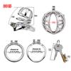 FRKO SM Urethral Open Male Chastity Cage Glans Open Lockcock Cages 44/45/46/47 Bondage Restriction Abstainer Sex Tooys For Man Good product